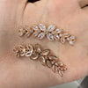 Jewelry Accessories Copper Bead Buckle Flower Chain Pendant Electroplated For Earrings Bracelet Necklace