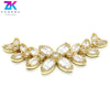 Jewelry Accessories Copper Bead Buckle Flower Chain Pendant Electroplated For Earrings Bracelet Necklace