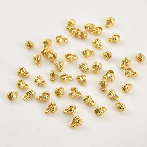 Jewelry Accessories Copper Beaded Diy Bracelet Necklace With Color Retention Bud Bag Buckle Opening Closing Clip Electroplated