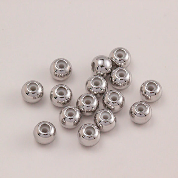Jewelry Accessories Copper Chain Adjustment Beads With Gold Plating For Diy Necklace