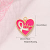 Jewelry Accessories Copper Drop Oil Butterfly Ribbon Pendant