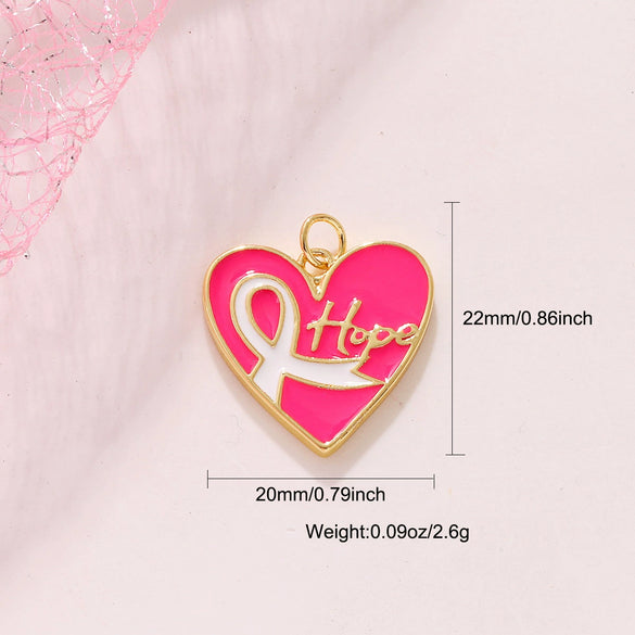 Jewelry Accessories Copper Drop Oil Butterfly Ribbon Pendant
