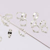 Jewelry Accessories Copper Electroplated Beaded Ring Bracelet Necklace With Doublehole Bead Frame