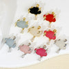 Jewelry Accessories Copper Electroplated Cartoon Lightning Raindrops Cloud Pendant Necklace Earrings Bracelet Clavicle Chain