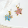 Jewelry Accessories Copper Electroplated Starfish Fivepointed Star Animal Style Necklace Pendant For Women