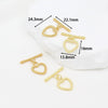 Jewelry Accessories Copper Electroplated Versatile Minimalist Ot Buckle For Necklace Bracelet