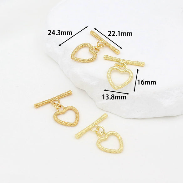 Jewelry Accessories Copper Electroplated Versatile Minimalist Ot Buckle For Necklace Bracelet