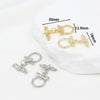 Jewelry Accessories Copper Electroplated Versatile Minimalist Ot Buckle For Necklace Bracelet