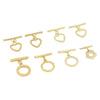 Jewelry Accessories Copper Electroplated Versatile Minimalist Ot Buckle For Necklace Bracelet