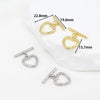 Jewelry Accessories Copper Electroplated Versatile Minimalist Ot Buckle For Necklace Bracelet