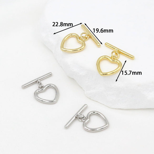 Jewelry Accessories Copper Electroplated Versatile Minimalist Ot Buckle For Necklace Bracelet