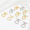 Jewelry Accessories Copper Electroplated Versatile Minimalist Ot Buckle For Necklace Bracelet
