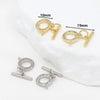 Jewelry Accessories Copper Electroplated Versatile Minimalist Ot Buckle For Necklace Bracelet