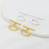 Jewelry Accessories Copper Electroplated Versatile Minimalist Ot Buckle For Necklace Bracelet
