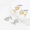 Jewelry Accessories Copper Electroplated Versatile Minimalist Ot Buckle For Necklace Bracelet