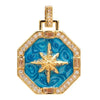 Jewelry Accessories Copper Geometric Dripping Oil Micro Inlaid Pendant Necklace Bracelet