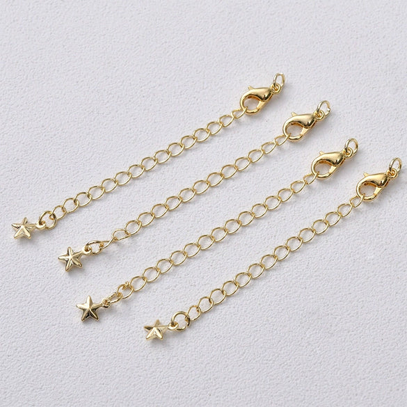 Jewelry Accessories Copper Geometric Electroplated Pearl Chain Bracelet Necklace With Lobster Clasp