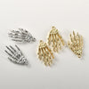 Jewelry Accessories Copper Gothic Retro Skull Palm Ghost Claw Electroplated