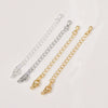 Jewelry Accessories Copper 14K Gold Plated Joker Pearl Bracelet Necklace With Lobster Buckle Extension Chain Diy Handmade