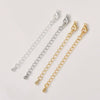Jewelry Accessories Copper 14K Gold Plated Joker Pearl Bracelet Necklace With Lobster Buckle Extension Chain Diy Handmade