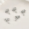 Jewelry Accessories Copper 14K Goldplated Oceanthemed Shell Starfish Coconut Tree Zircon Inlaid Diy Handmade