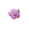 Jewelry Accessories Copper Plated Gold Flower Pendant Necklace With Sweet Style