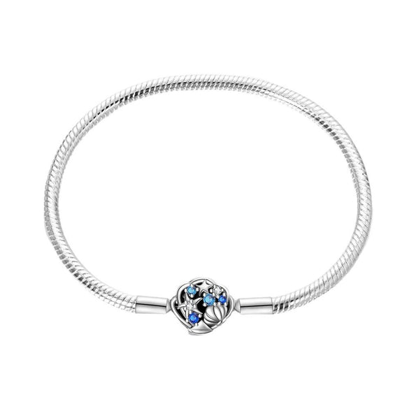 Jewelry Accessories Copper Silverplated Fourleaf Clover Starfish Shell Bracelet With Animal Zodiac Pattern Electroplated