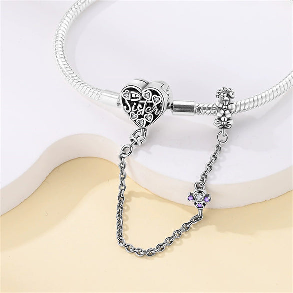 Jewelry Accessories Copper Silverplated Fourleaf Clover Starfish Shell Bracelet With Animal Zodiac Pattern Electroplated