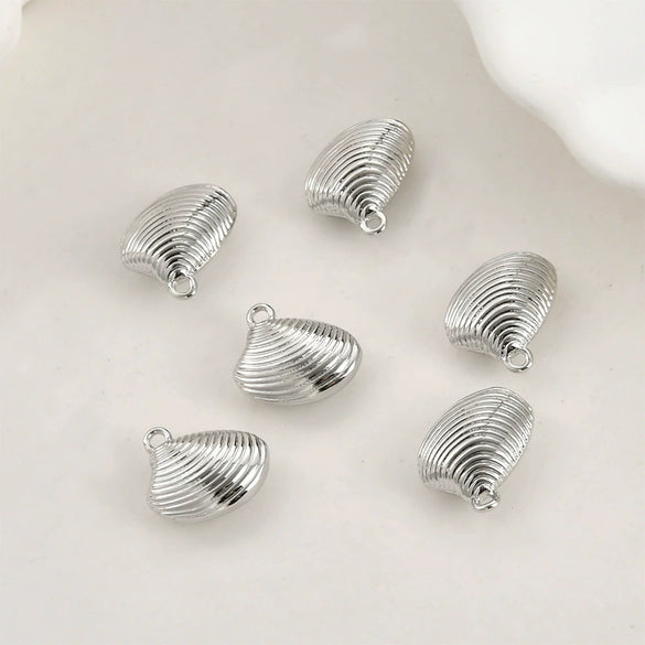 Jewelry Accessories Copper Starfish Shell Pendant Electroplating Simple Style Marine Series