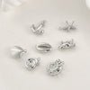 Jewelry Accessories Copper Starfish Shell Pendant Electroplating Simple Style Marine Series