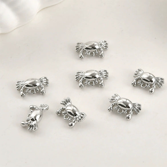 Jewelry Accessories Copper Starfish Shell Pendant Electroplating Simple Style Marine Series