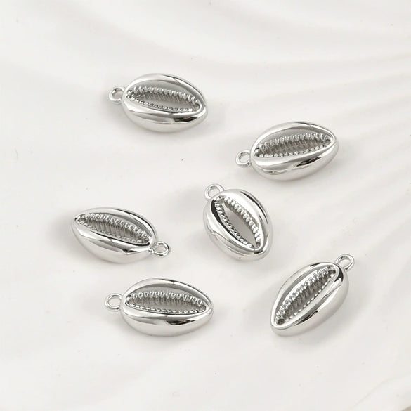 Jewelry Accessories Copper Starfish Shell Pendant Electroplating Simple Style Marine Series