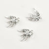 Jewelry Accessories Copper Swallow Pearl Double Hanging Electroplated Diy Material