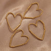 Jewelry Accessories Earrings Stainless Steel Geometric Hollow Frame Gold Electroplated Diy Handmade Pendant
