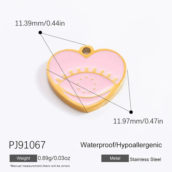 Jewelry Accessories Fashion Ol Style Titanium Steel And Stainless Steel Electroplated Devil's Eye Pendant Bracelet Necklace