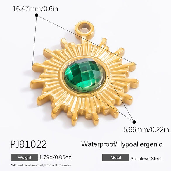 Jewelry Accessories Fashion Ol Style Titanium Steel And Stainless Steel Electroplated Devil's Eye Pendant Bracelet Necklace