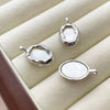 Jewelry Accessories Fritillary Abalone 14K Goldfilled Lines Pattern Electroplated Diy Handmade