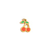 Jewelry Accessories Fruit Pattern Stainless Steel 18K Gold Plated Handmade Earrings Necklace With Oil Drop Pendant