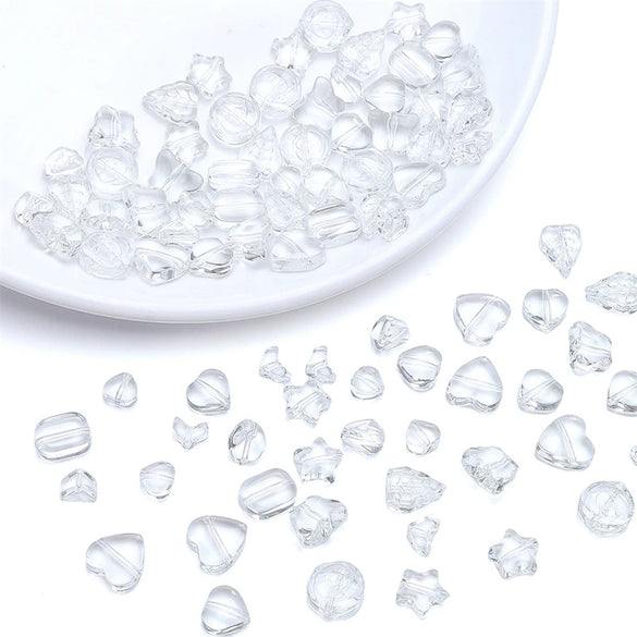 Jewelry Accessories Glass Glaze Fivepointed Star Handmade Diy Bracelet Necklace Material