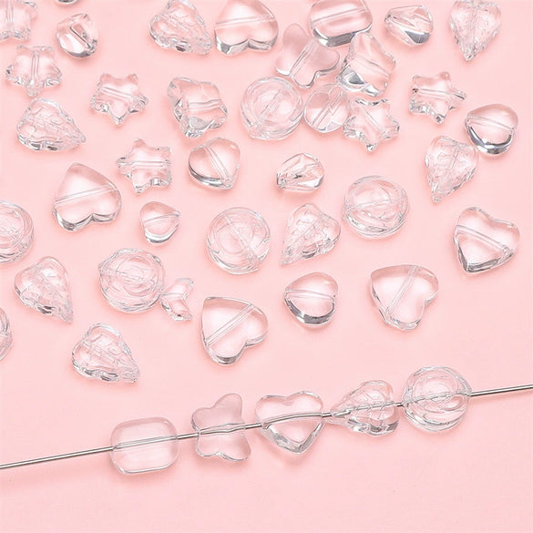 Jewelry Accessories Glass Glaze Fivepointed Star Handmade Diy Bracelet Necklace Material