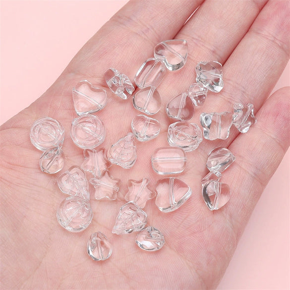 Jewelry Accessories Glass Glaze Fivepointed Star Handmade Diy Bracelet Necklace Material