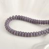 Jewelry Accessories Glass Glazed Pearlescent Flat Beads For Diy Bracelet Necklace