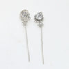 Jewelry Accessories Globe Shape Copper Plated Real Gold Inlaid Zirconium Handmade Baroque Pearl Material Electroplated