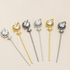 Jewelry Accessories Globe Shape Copper Plated Real Gold Inlaid Zirconium Handmade Baroque Pearl Material Electroplated
