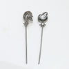 Jewelry Accessories Globe Shape Copper Plated Real Gold Inlaid Zirconium Handmade Baroque Pearl Material Electroplated