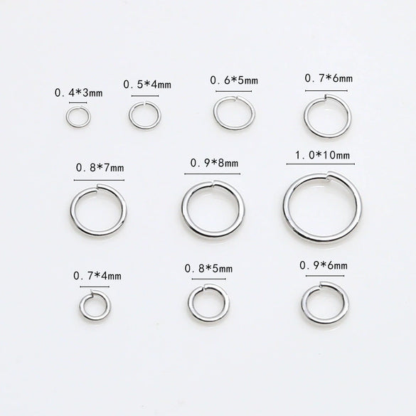 Jewelry Accessories Gold Electroplated Circle Open Hoop Earrings