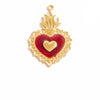 Jewelry Accessories Gothic Style Love Stainless Steel Pendant With Electroplating