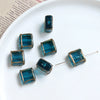 Jewelry Accessories Handwoven Retro Square Crystal And Antique Old Glass Beads Earrings Bracelet Necklace