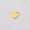 Jewelry Accessories Heart Pendant Stainless Steel Fine Polishing
