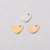 Jewelry Accessories Heart Pendant Stainless Steel Fine Polishing